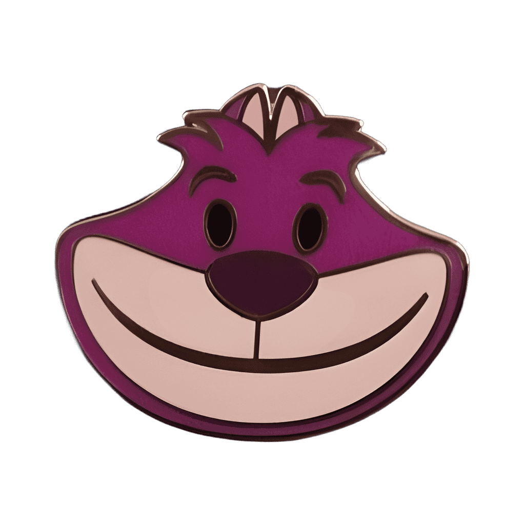 Cheshire Cat Smile Disney pin