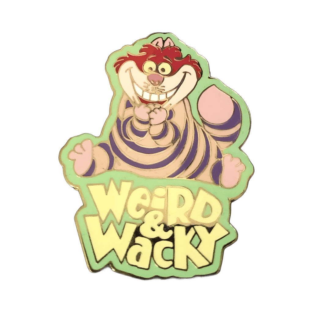Cheshire Cat - Weird & Wacky Disney pin