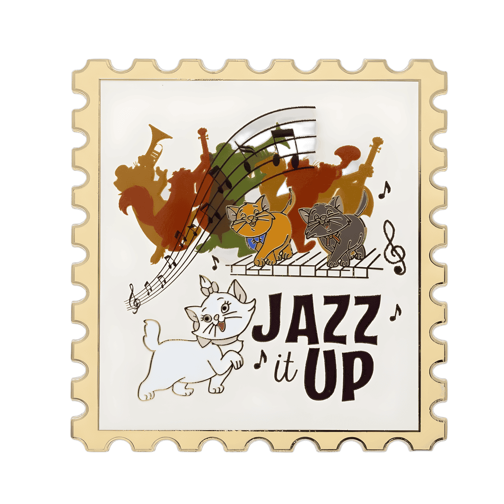 Jazz It Up Stamp Disney pin
