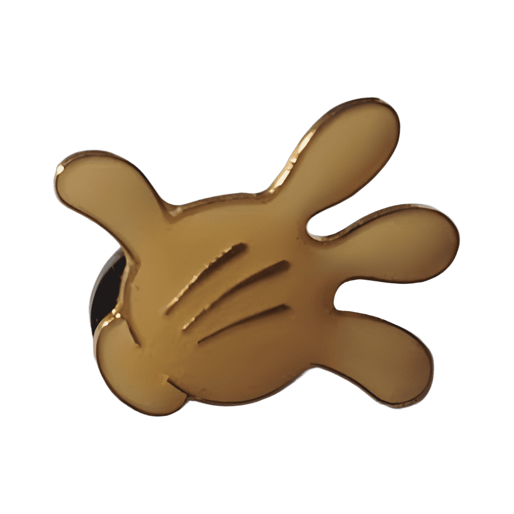 White Mickey Glove Disney pin