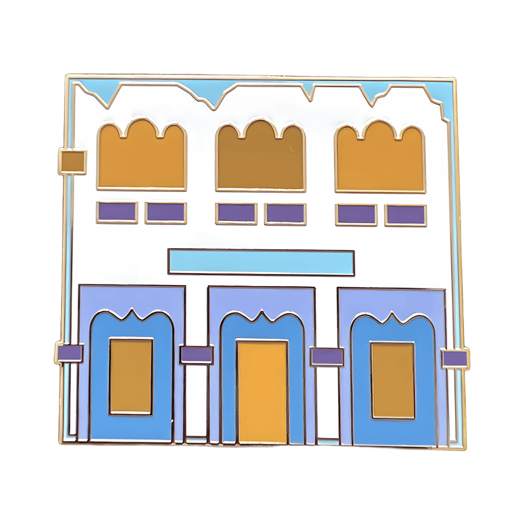 Animal Kingdom Collection Boxed Set — White and Blue Asia Building Disney pin