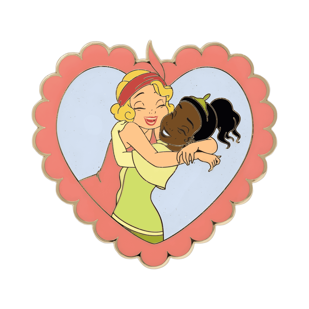 The Princess and the Frog - Tiana & Charlotte Disney pin