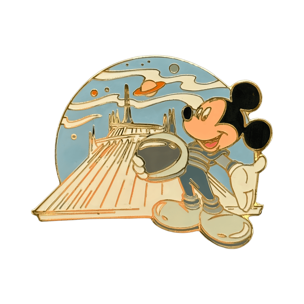 Mickey Astronaut Space Mountain Disney pin