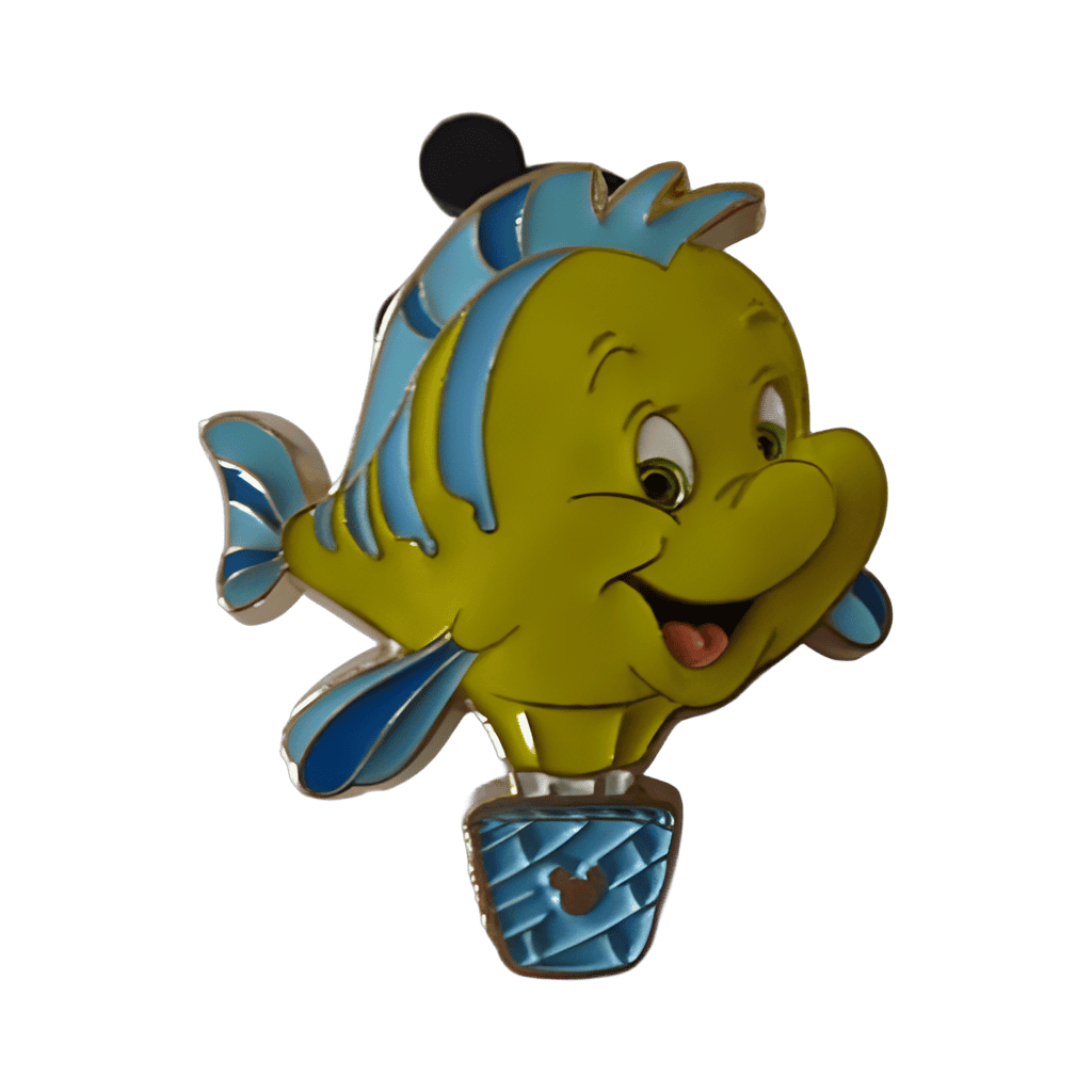 Flounder Disney pin