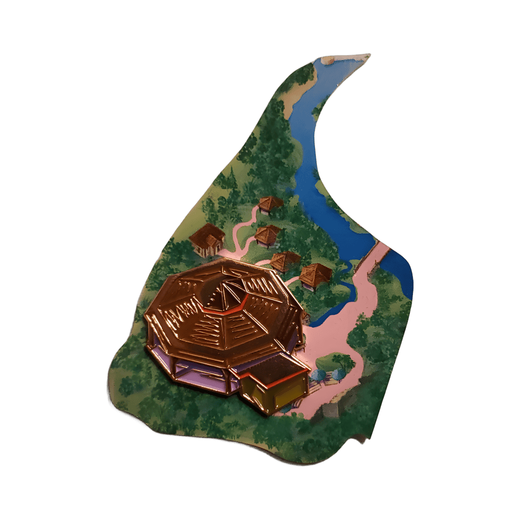 #8 - Animal Kingdom Map - Camp Minnie-Mickey Disney pin