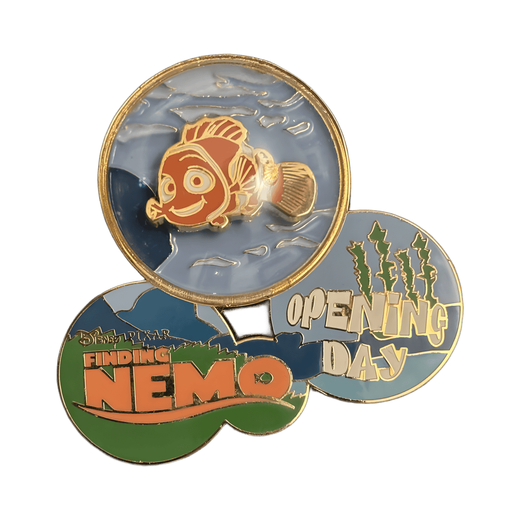 Nemo in 3D Bubble Disney pin