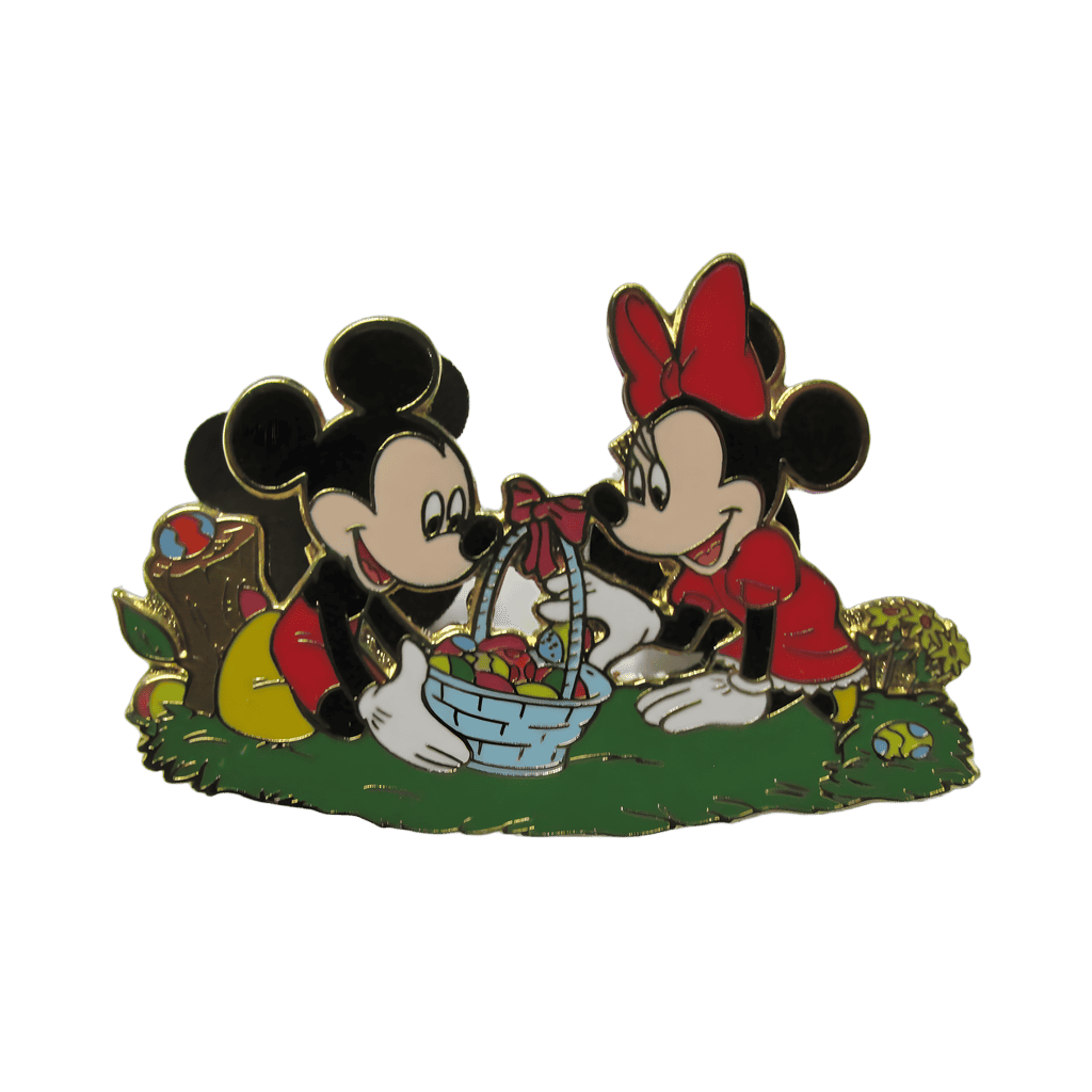 Mickey and Minnie Easter Egg Hunt Disney pin