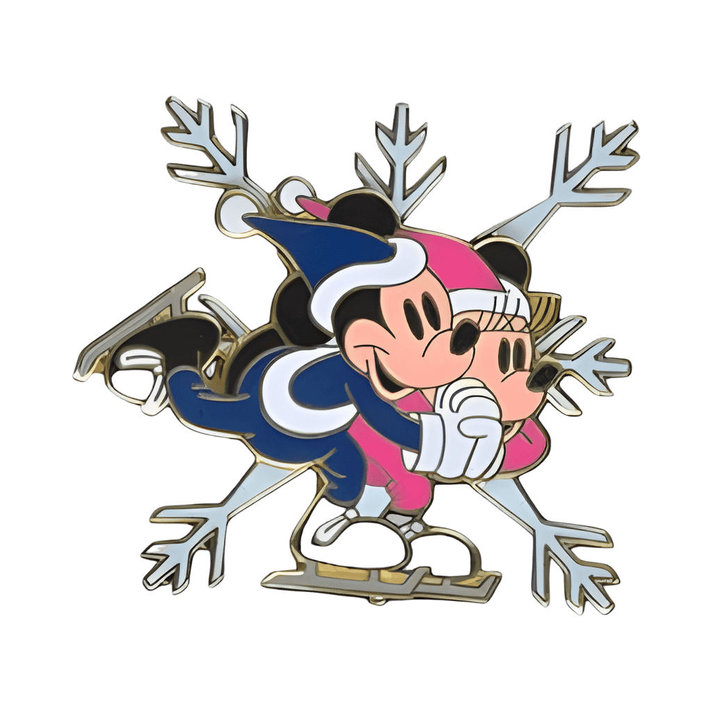 Mickey and Minnie Disney pin