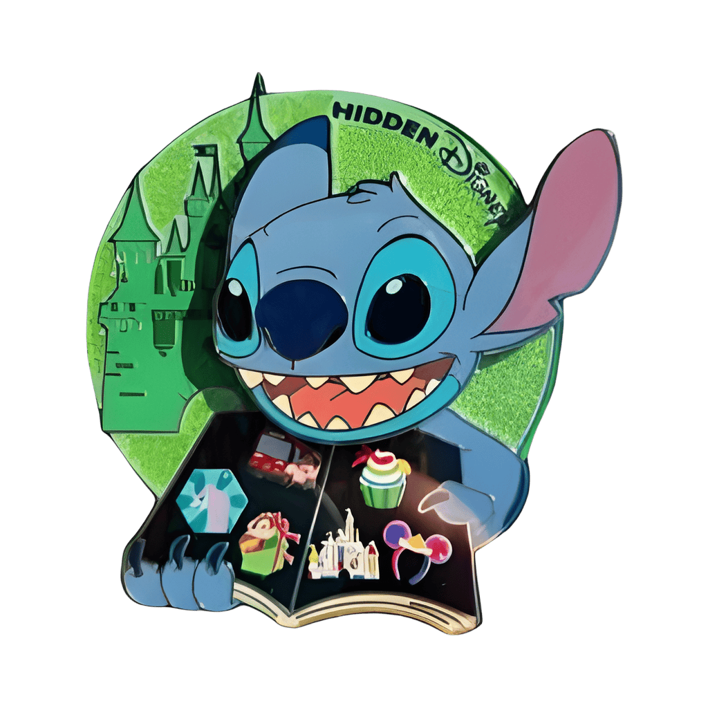 Stitch Hidden Disney 2026 Mini Jumbo DLR Disney pin