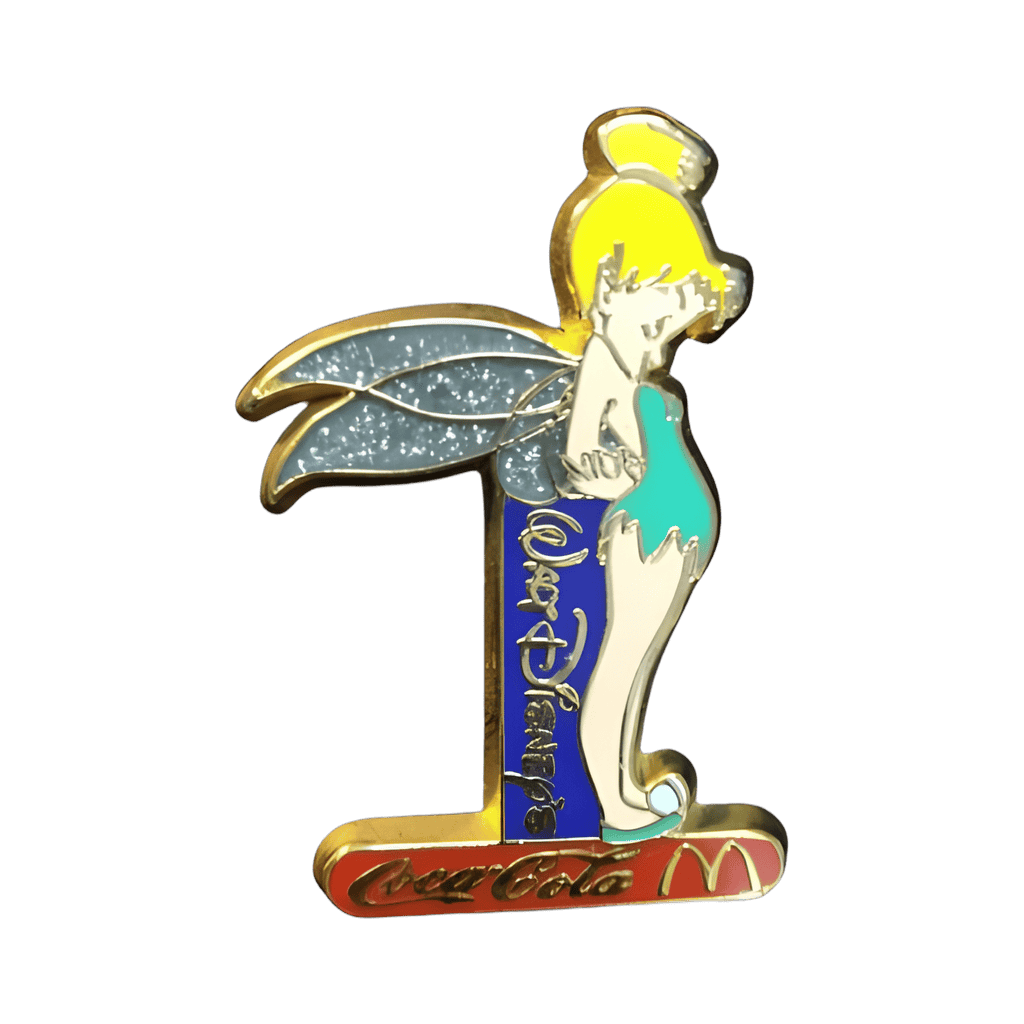 Tinker Bell (Head Down) - Black Variant Disney pin