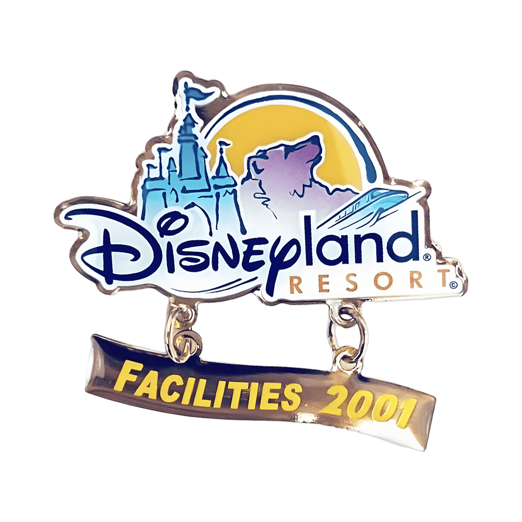 Disneyland Resort “Facilities 2001” Dangle Disney pin