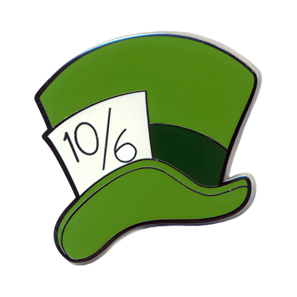Mad Hatter's Hat Disney pin