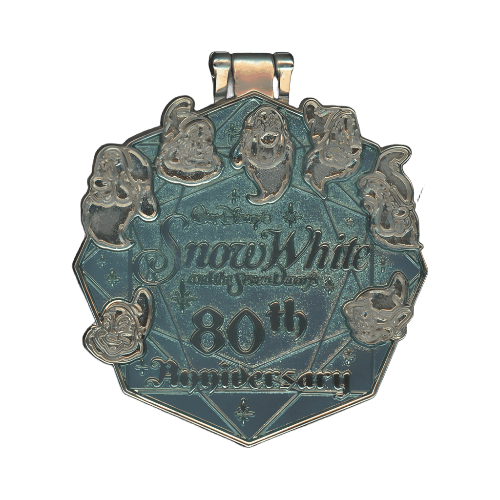 Diamond Apple Disney pin