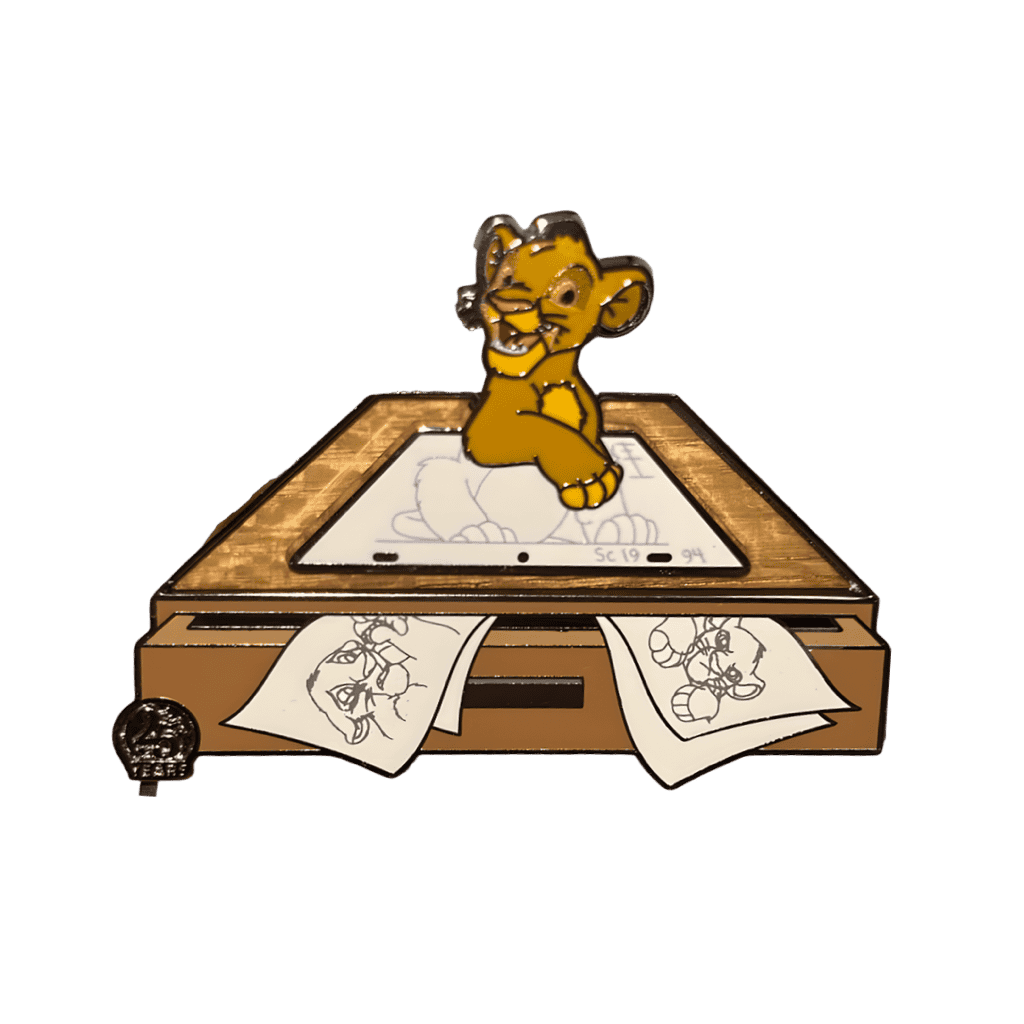 Artist Collection Simba Disney pin