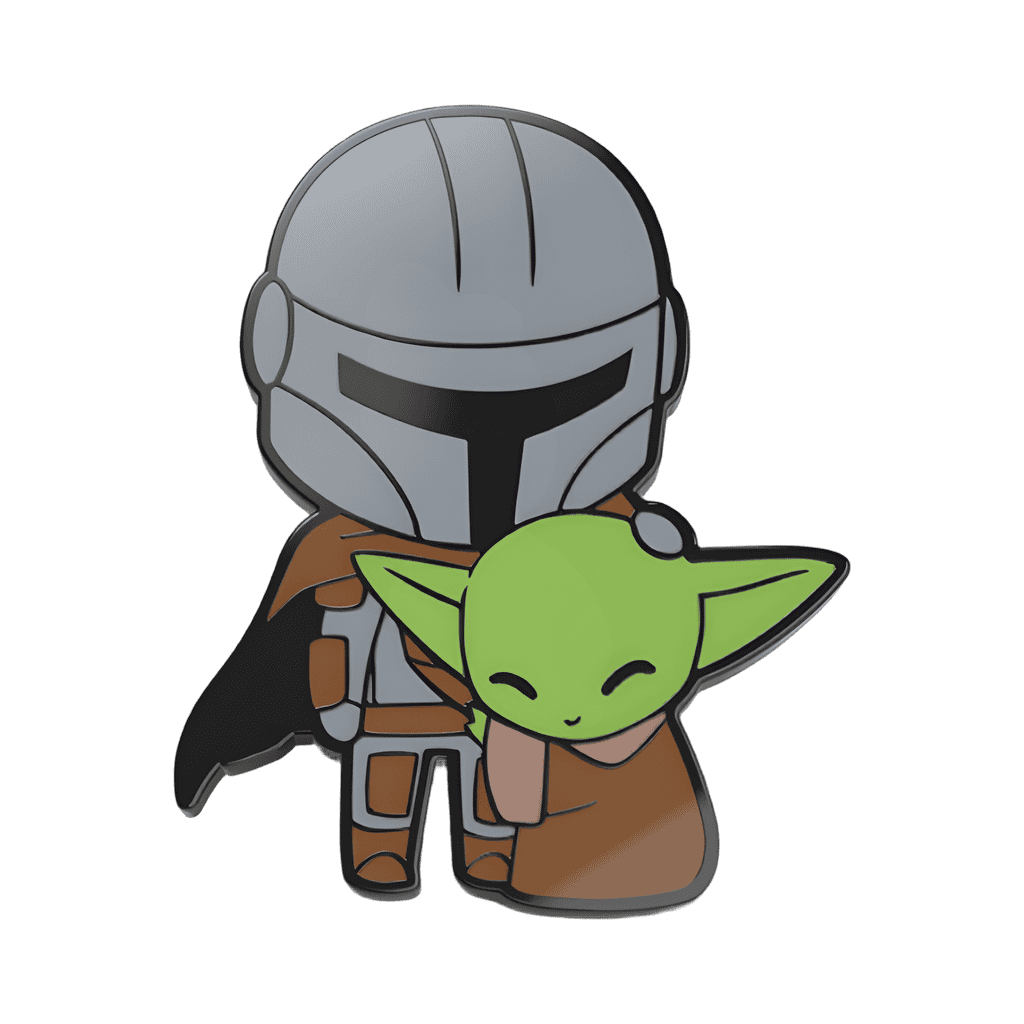 Mando and the Child Disney pin