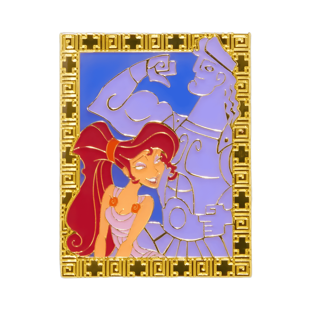 Meg & Hercules Frame Disney pin