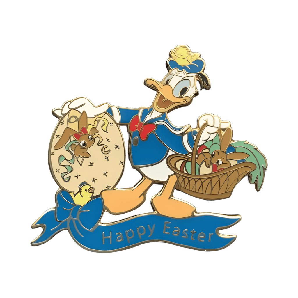 Happy Easter Donald Duck Disney pin
