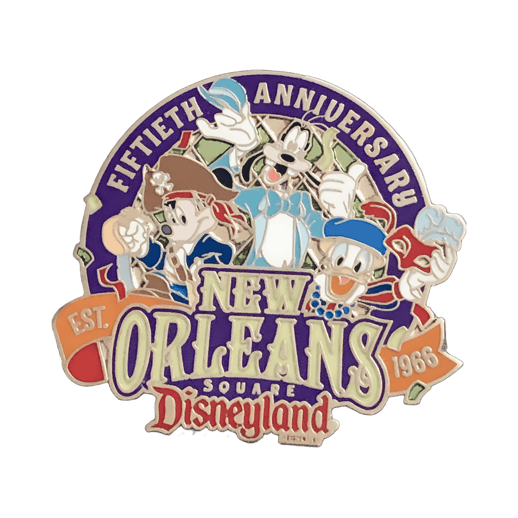 New Orleans Square - 50th Anniversary Disney pin