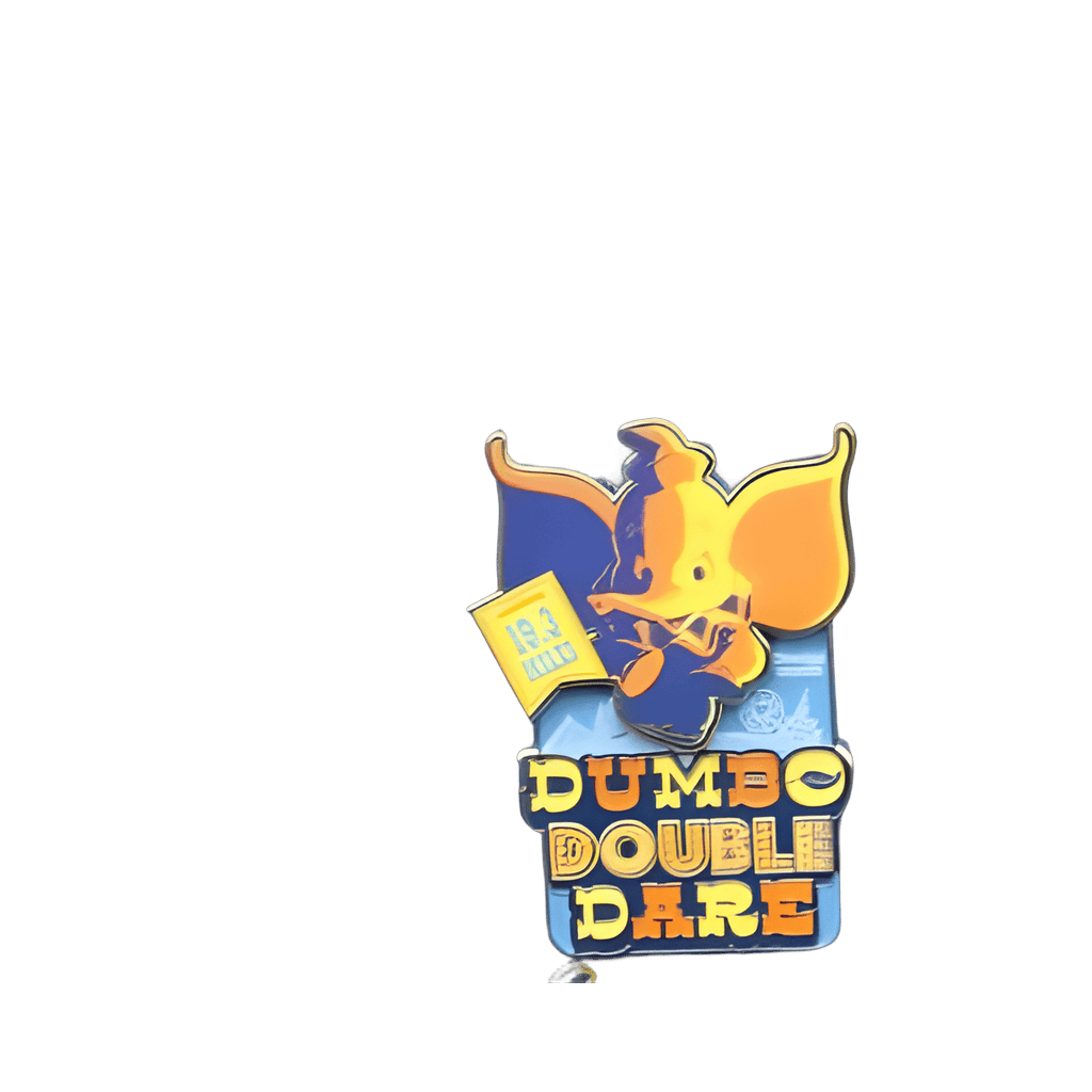 Dumbo Double Dare 19.3 Miles Disney pin