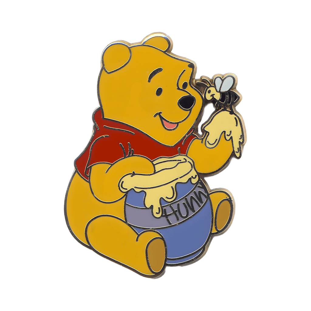 Pooh With a Hunny Pot Disney pin