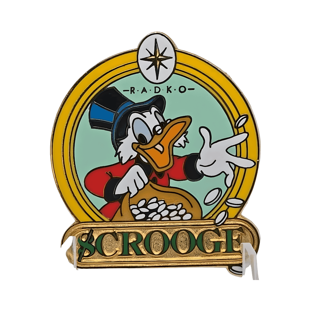 Scrooge McDuck Money Bag Disney pin