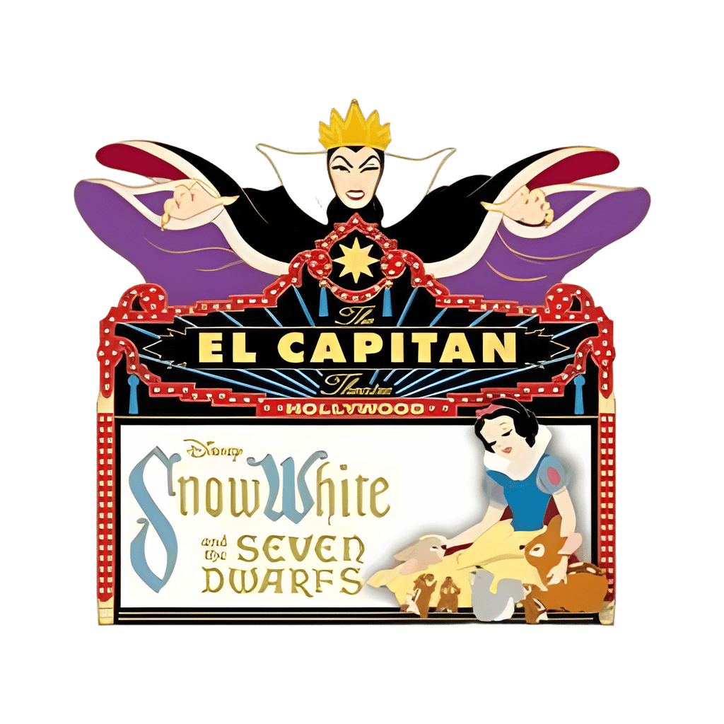 Snow White and the Seven Dwarfs Marquee Disney pin