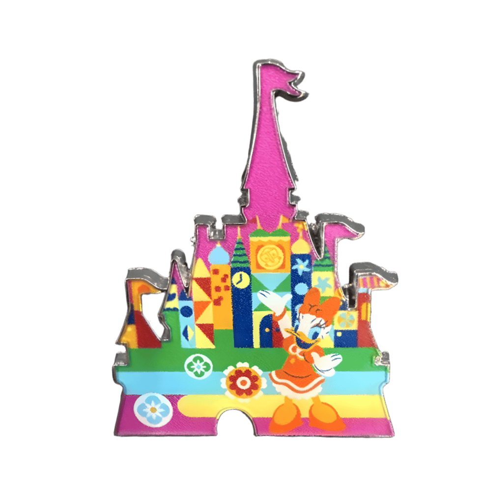 Daisy Duck at It's a Small World Disney pin
