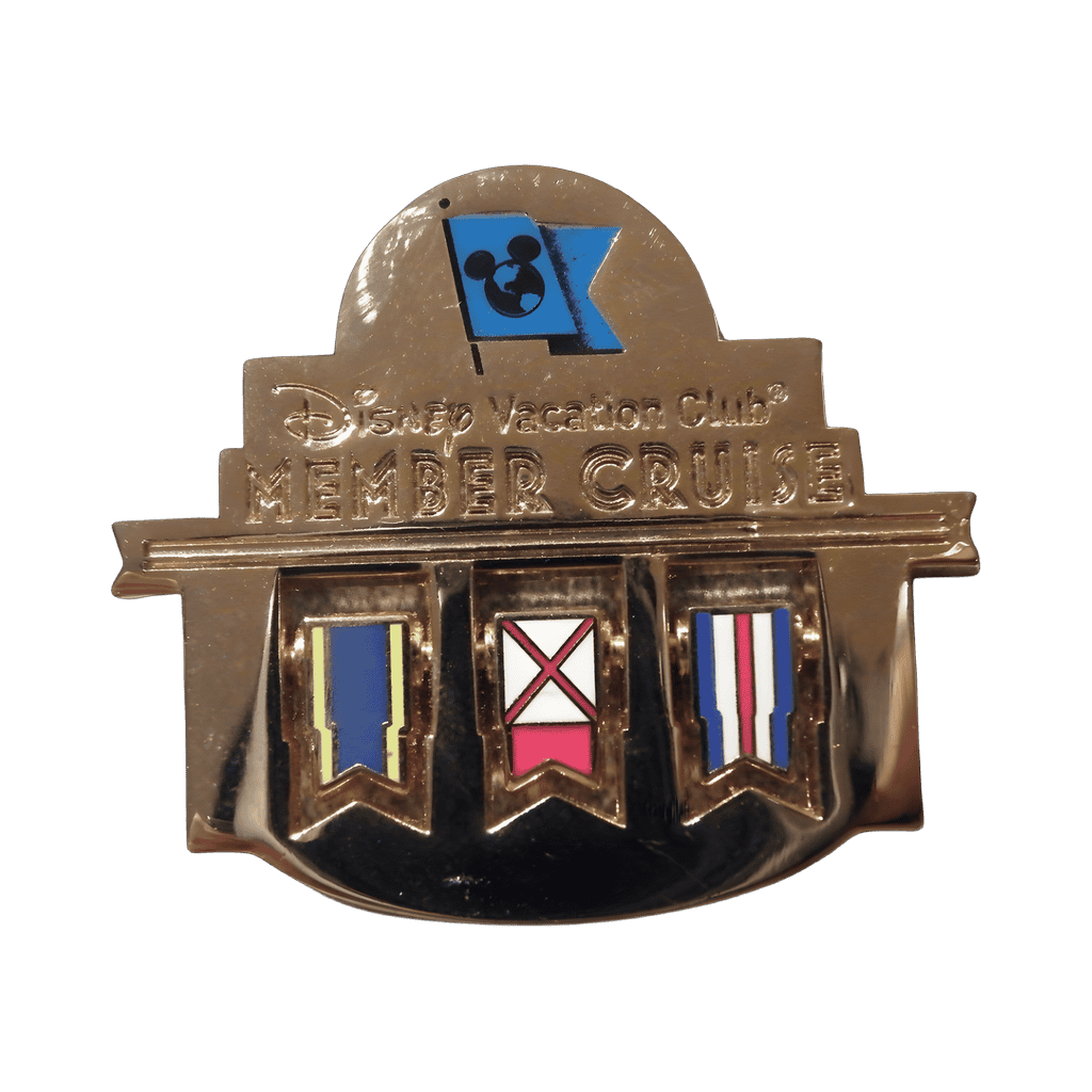 2012 DVC Member Cruise Flags Disney pin