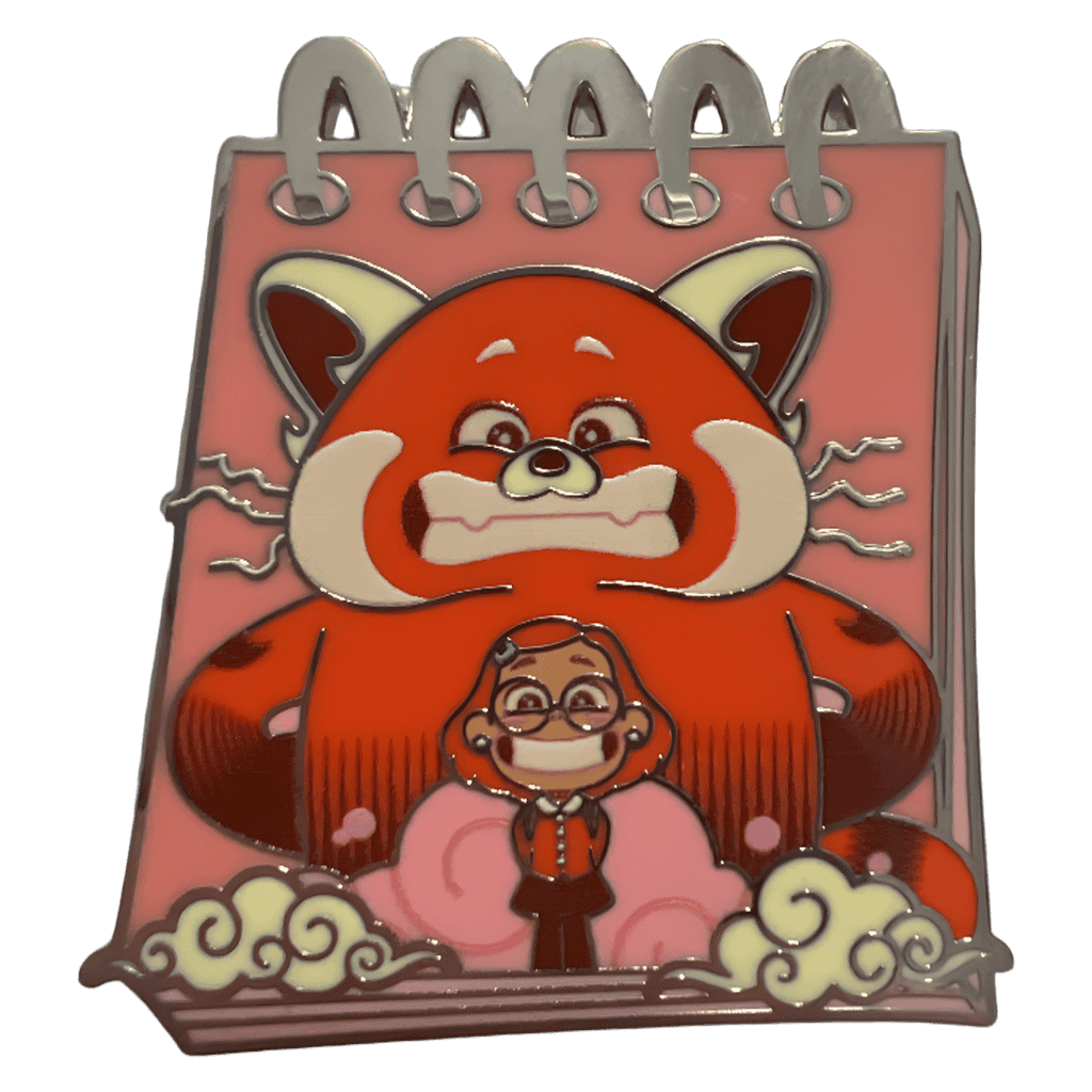 Turning Red Notepad Disney pin