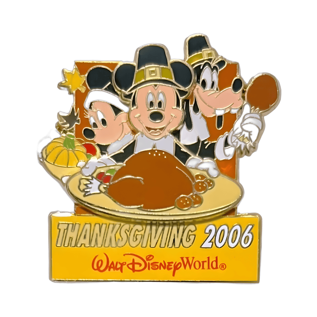Mickey, Minnie and Goofy Disney pin