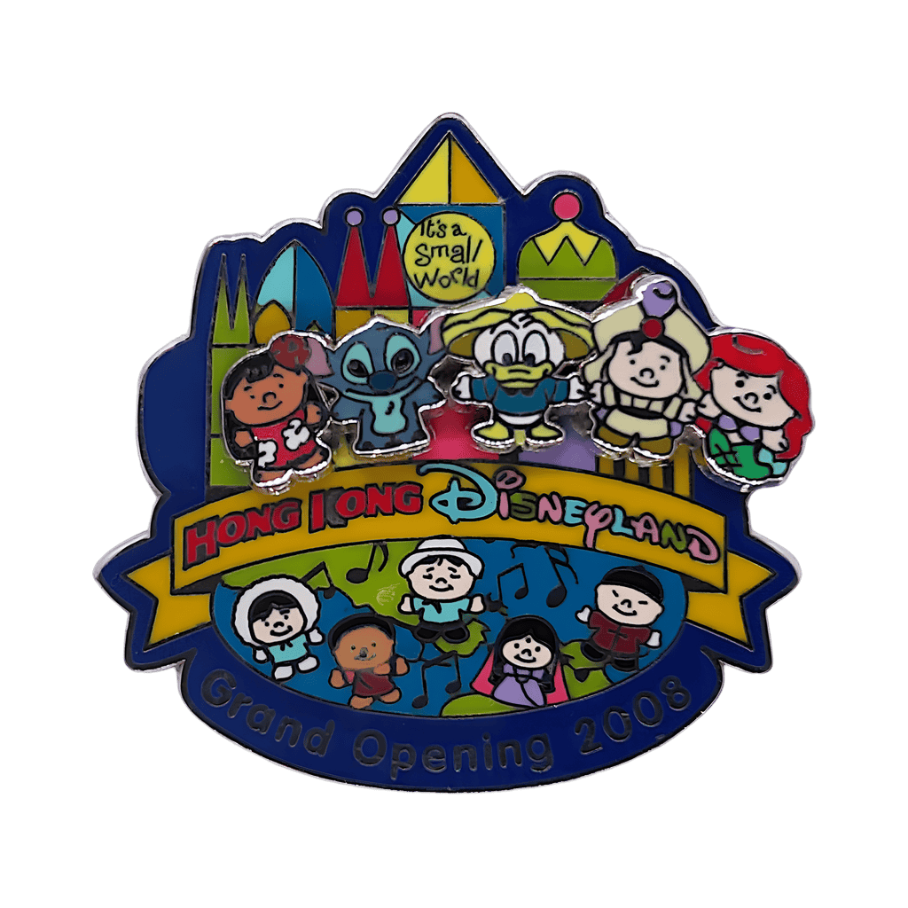 Hong Kong Disneyland it's a small world Grand Opening 2008 Disney pin