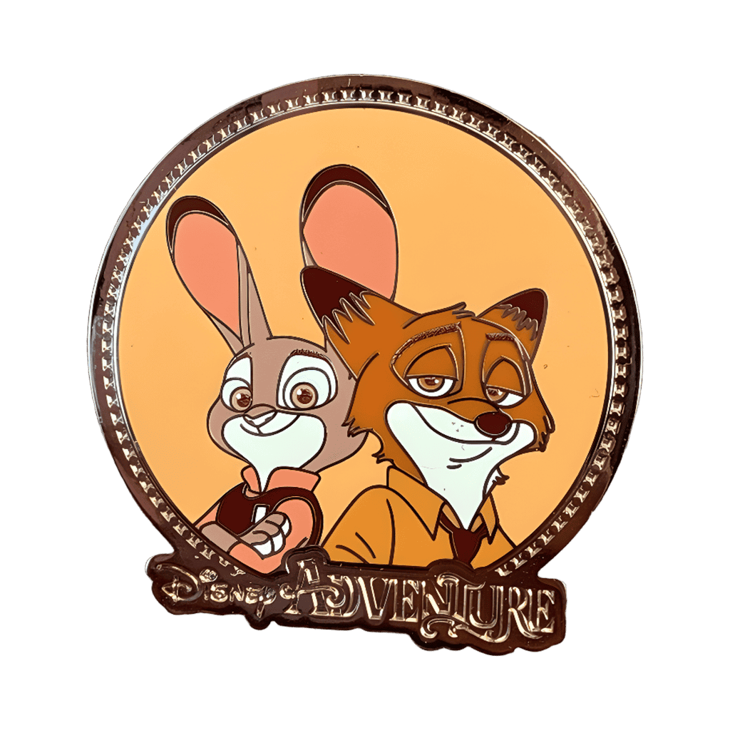 Judy Hopps & Nick Wilde Disney pin
