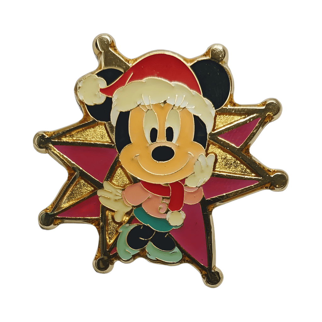 5th Anniversary - Christmas Star - Minnie Disney pin