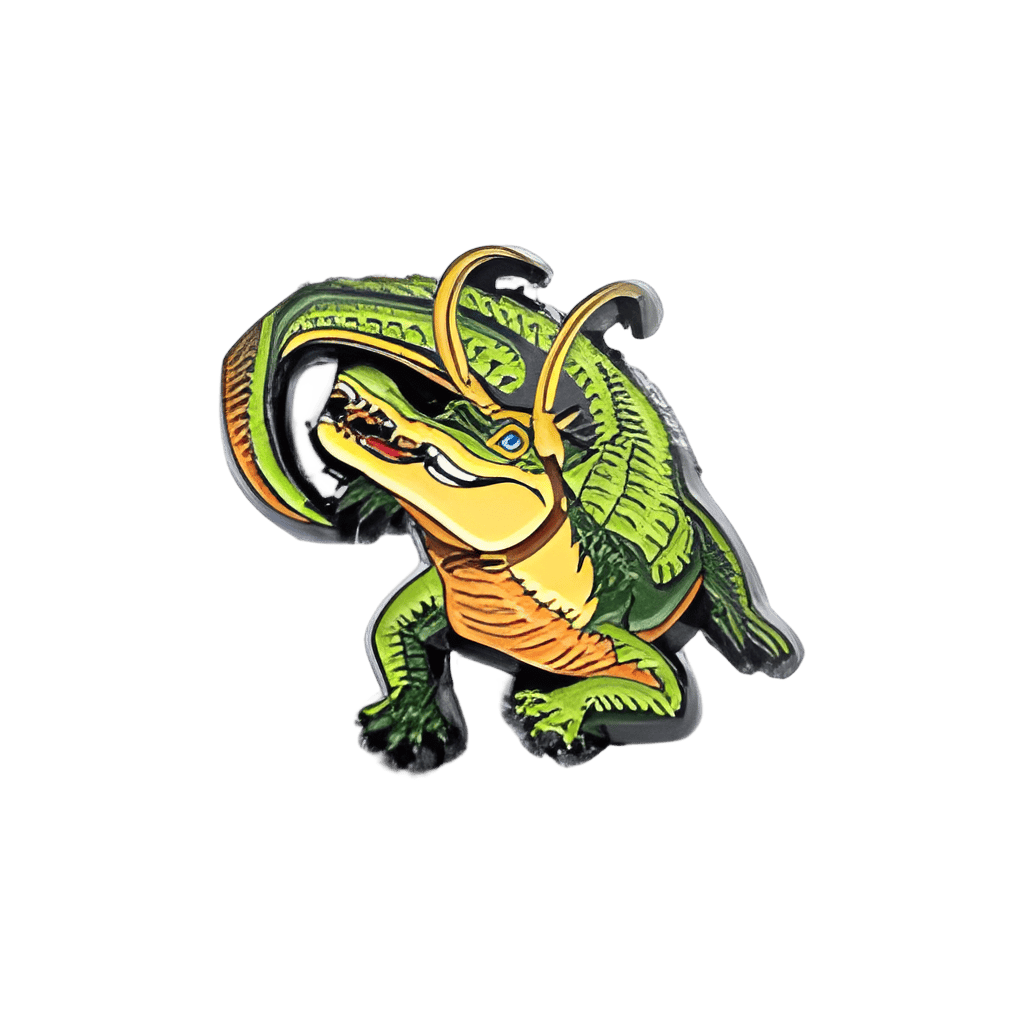 Alligator Loki Disney pin