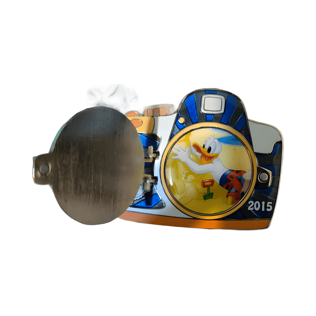 Donald Inside camera lens Disney pin