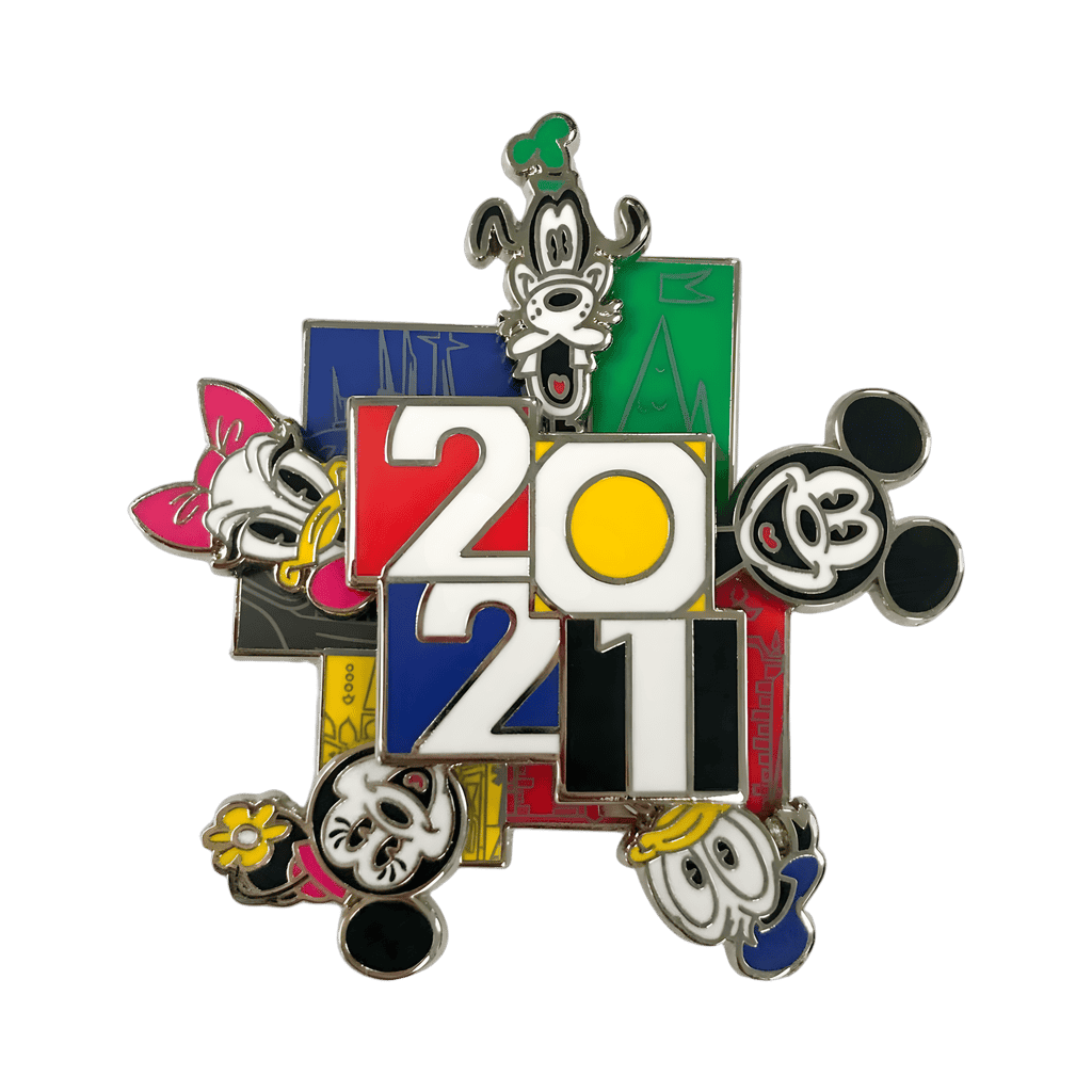 Mickey Mouse and Friends Spinner Pin Disney pin