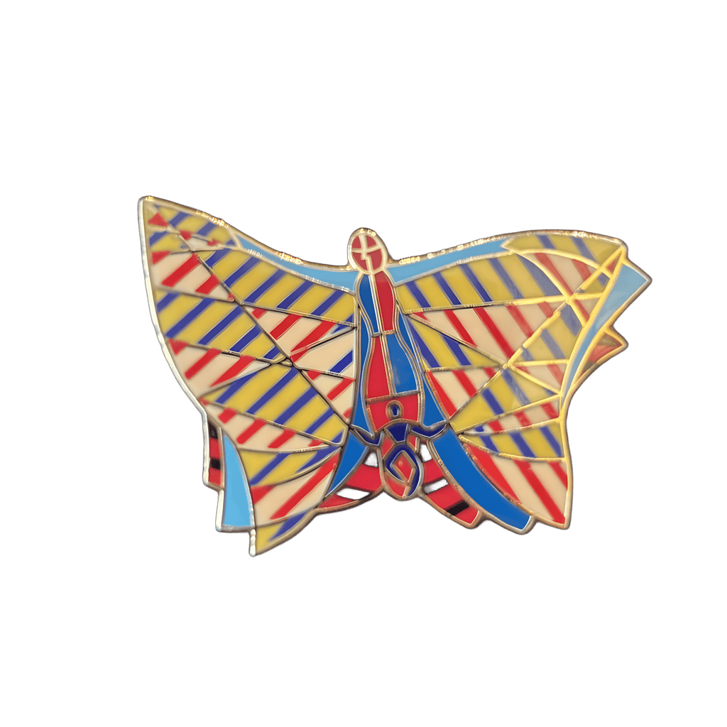 Moth puppet Disney pin