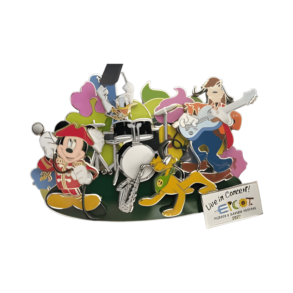 Flower Power Concert Disney pin