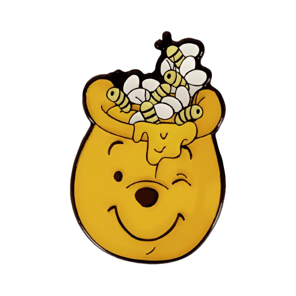 Winnie the Pooh as a jar of honey Disney pin