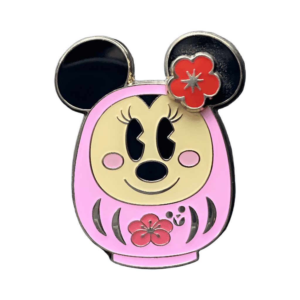 Minnie Daruma Disney pin