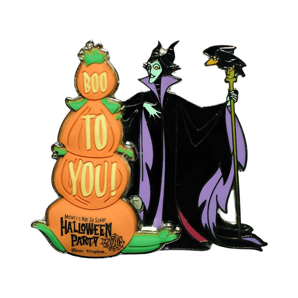 Boo to You Maleficent Disney pin
