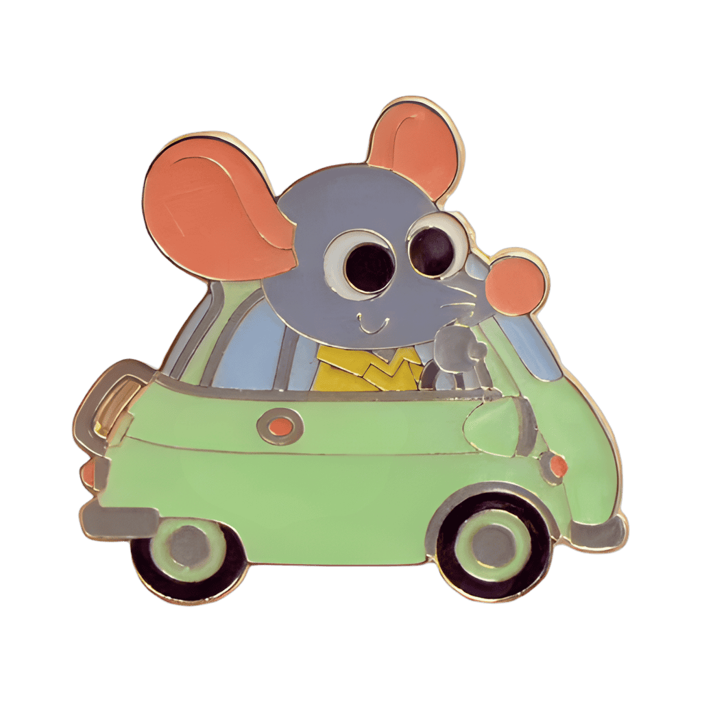 Mouse Car Disney pin