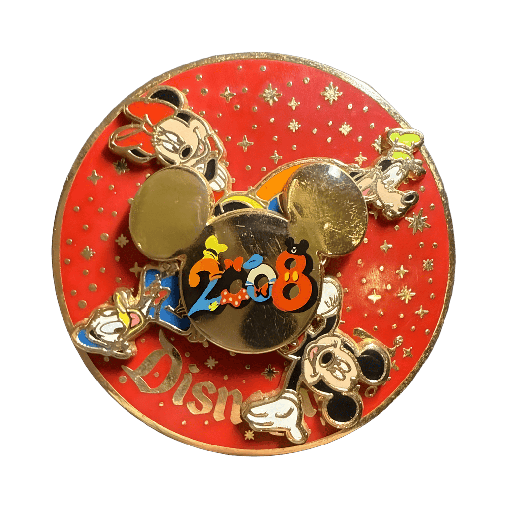 Mickey Icon Spinner - Minnie, Goofy, Mickey, Donald Disney pin