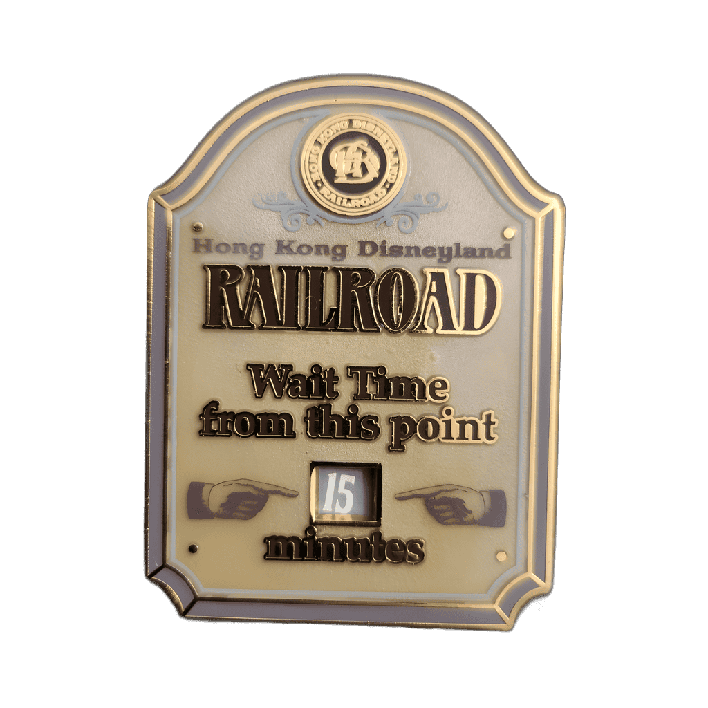 Railroad Train Disney pin
