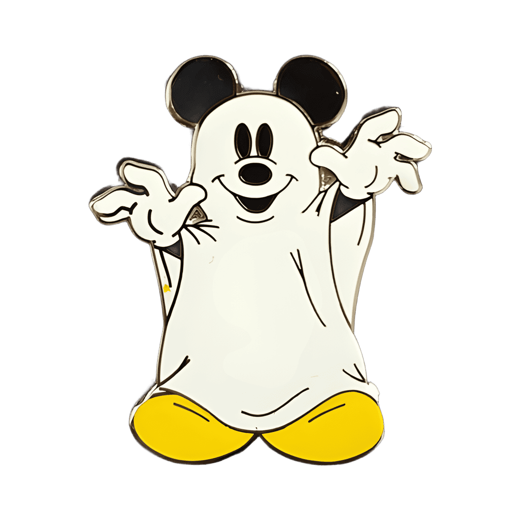 Mickey Mouse as a Ghost Disney pin