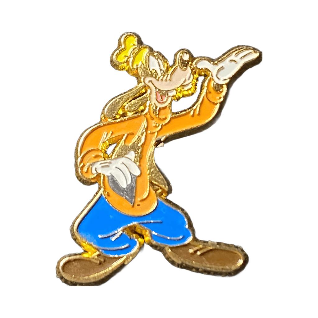 Goofy Waving (Gold Version) Disney pin