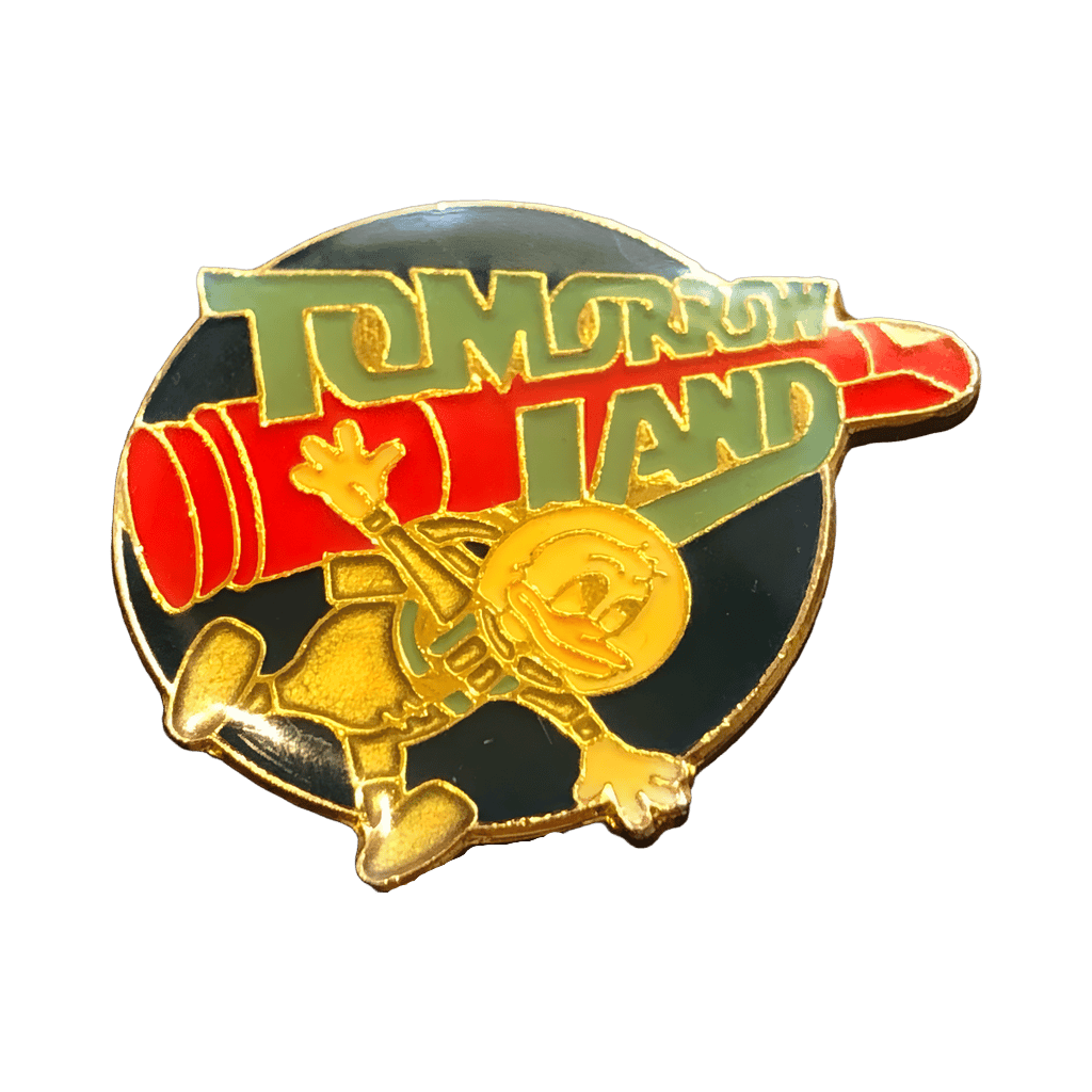 Tomorrowland Donald Duck (Rounded Re-release) Disney pin