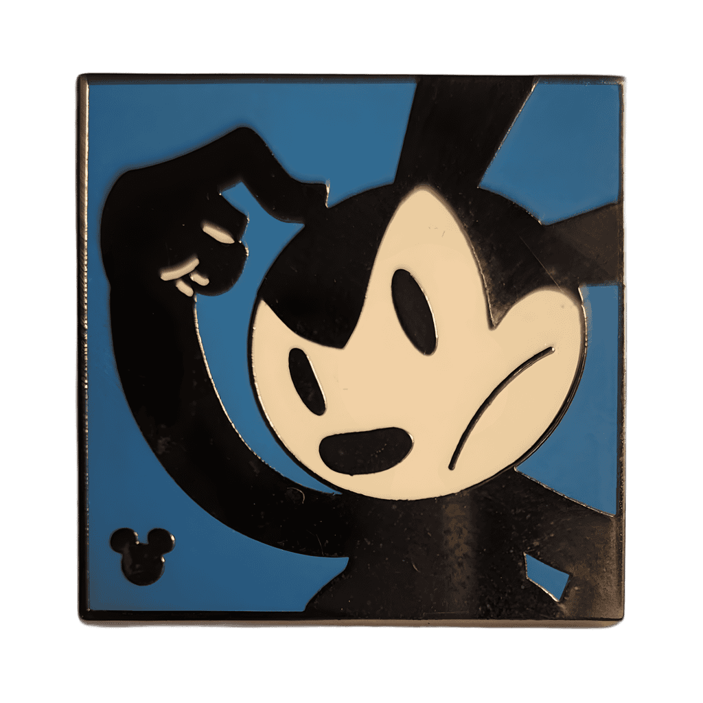Confused Oswald Disney pin