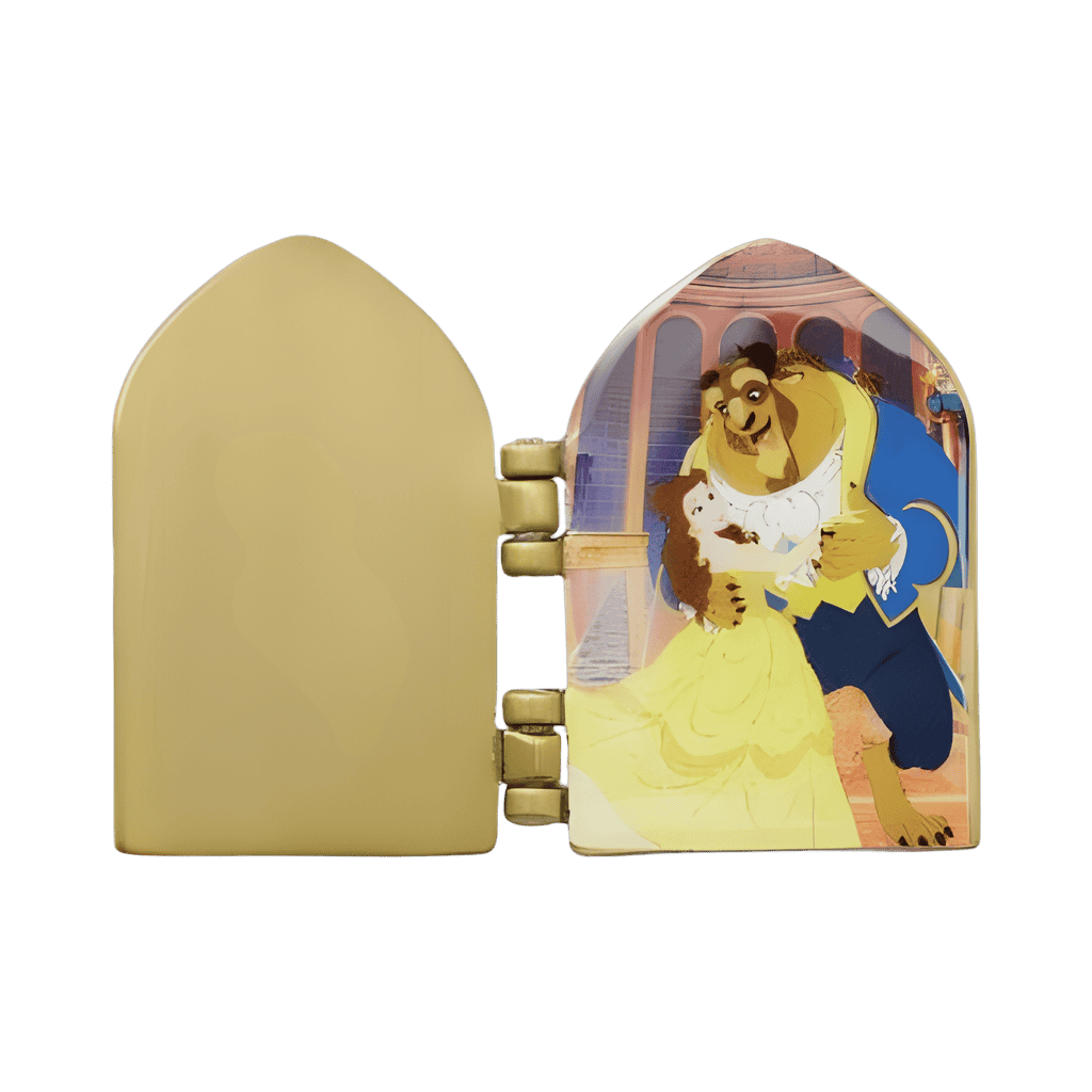 Beauty and the Beast Hinged Door Disney pin