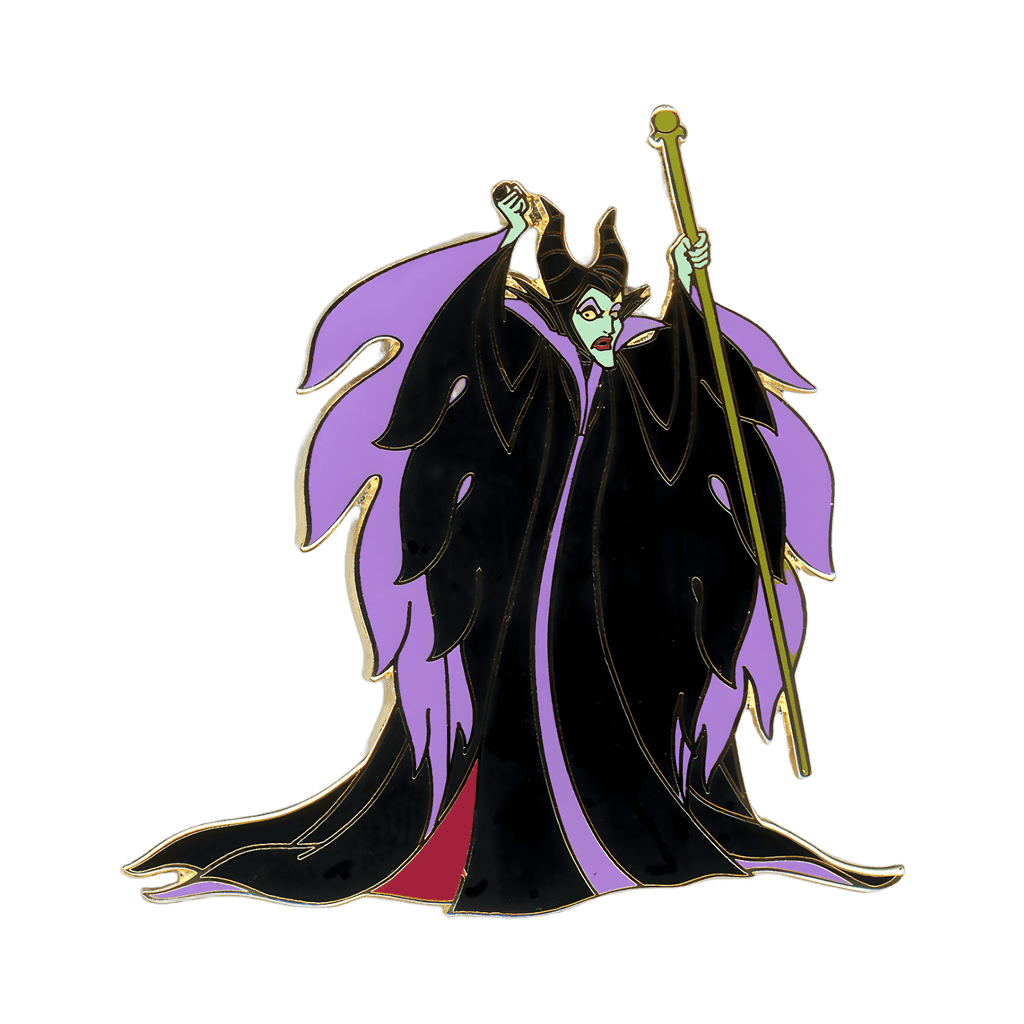 Raging Maleficent Disney pin